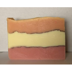 Merri Creek rose geranium patchouli soap bar