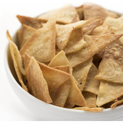 White Corn Totopos (Mexican corn chips)