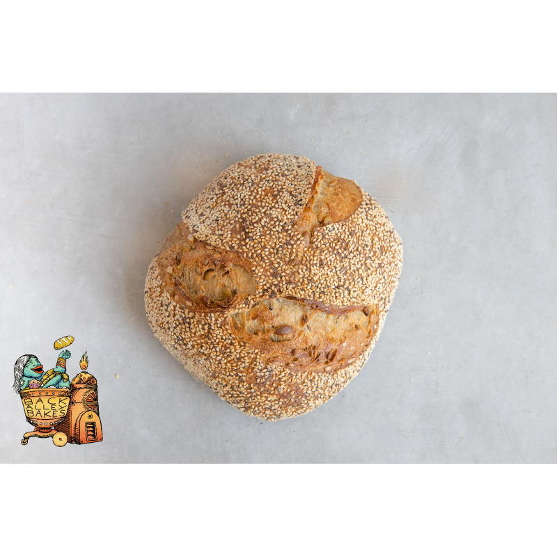Back Alley Bakes Seeded Campo Loaf